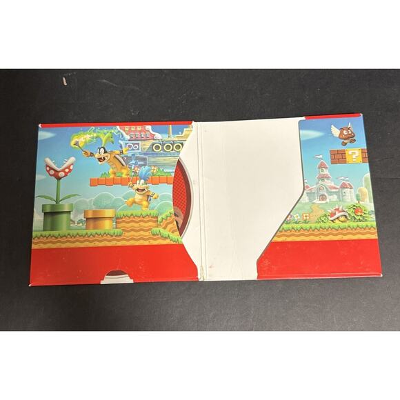 Super Mario Bros. Nintendo Wii Video Game 2009 Disc Sleeve Manual Tested - Picture 2 of 5